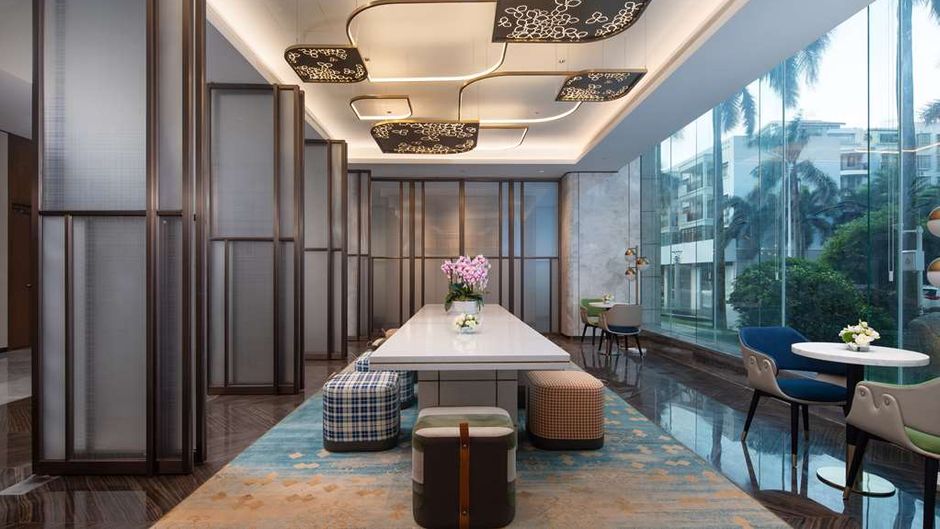Hilton Garden Inn Beihai Railway Station Lobby