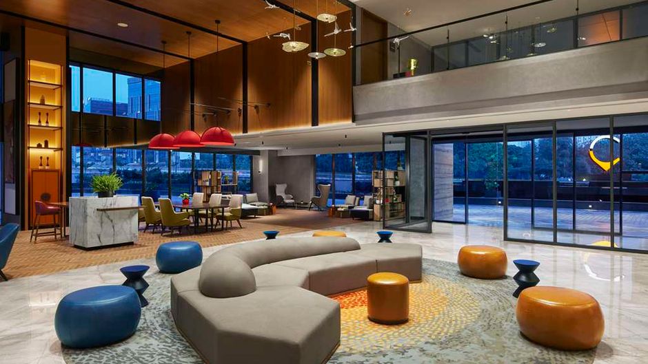Hyatt Centric Hebbal Bengaluru Lobby