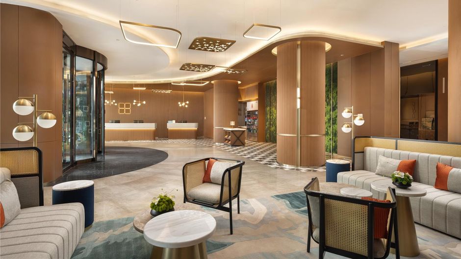 Hilton Garden Inn Grand Canal Lobby