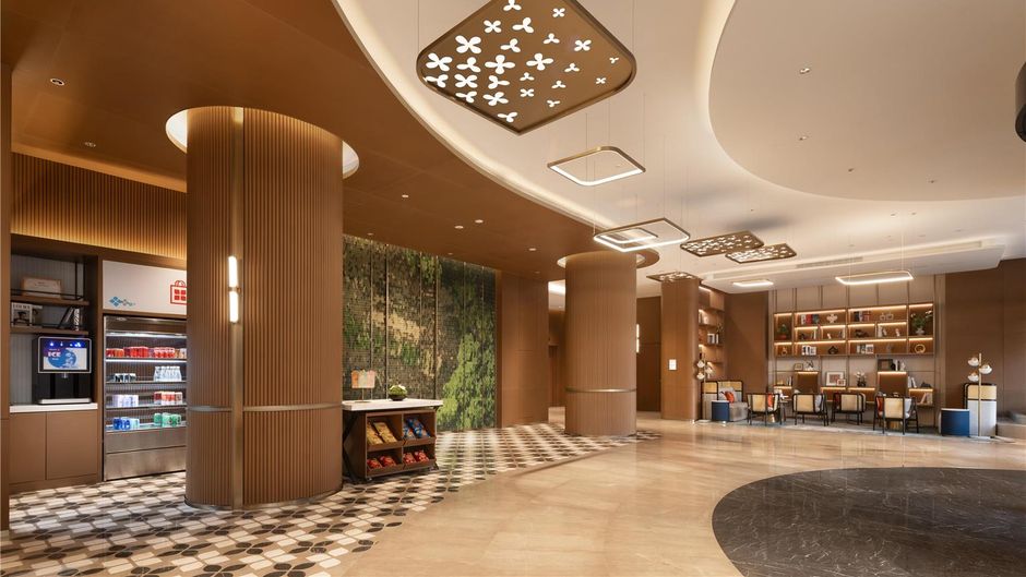 Hilton Garden Inn Grand Canal Lobby