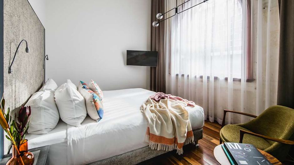 The Old Clare Hotel Room