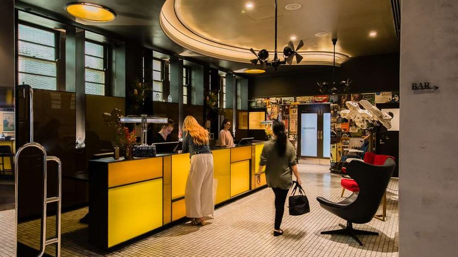 The Old Clare Hotel Lobby