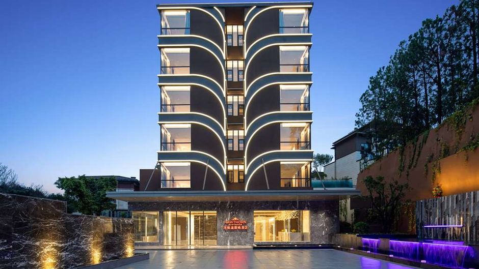 Hawthorn by Wyndham Honghe Mile Hot Spri Exterior