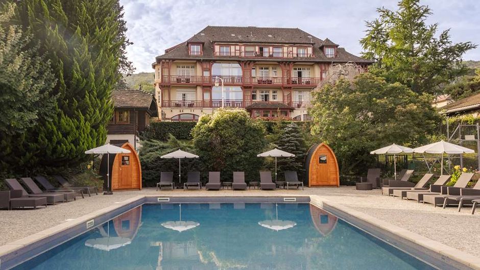 Hotel La Verniaz Pool