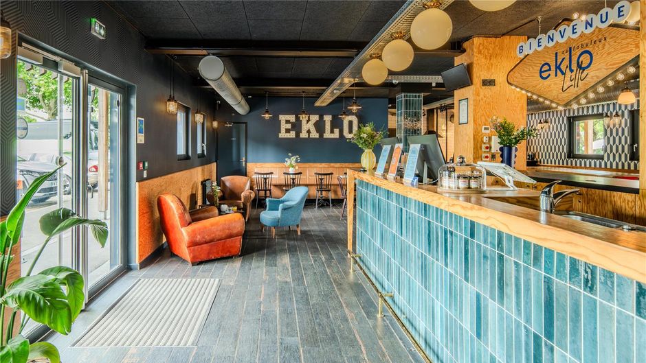Eklo Hotel Lille Lobby