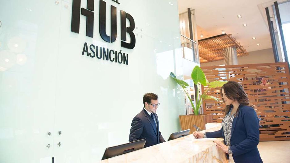 HUB Hotel Asuncion Lobby