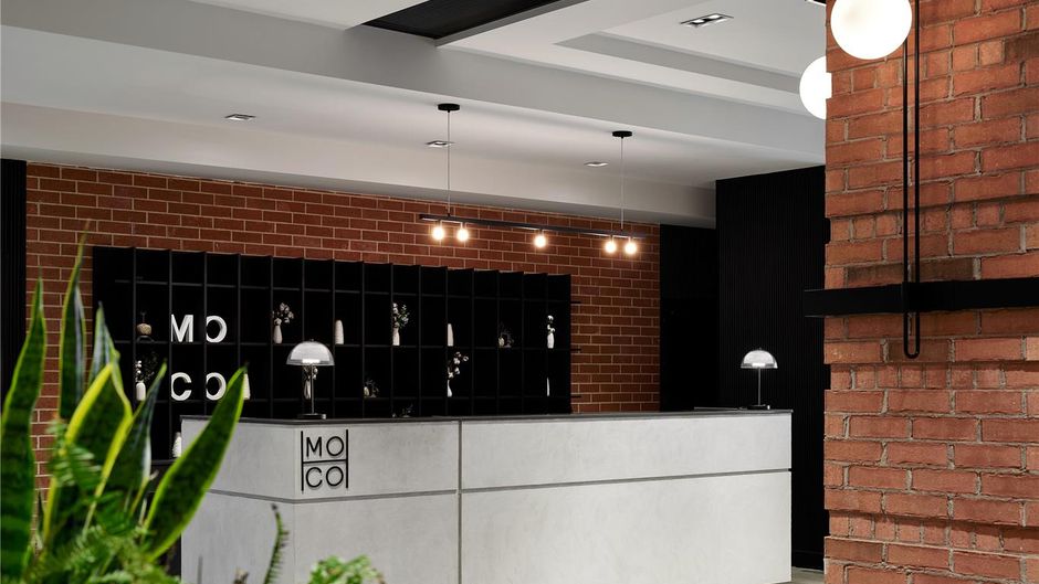 Moco Hotel Lobby