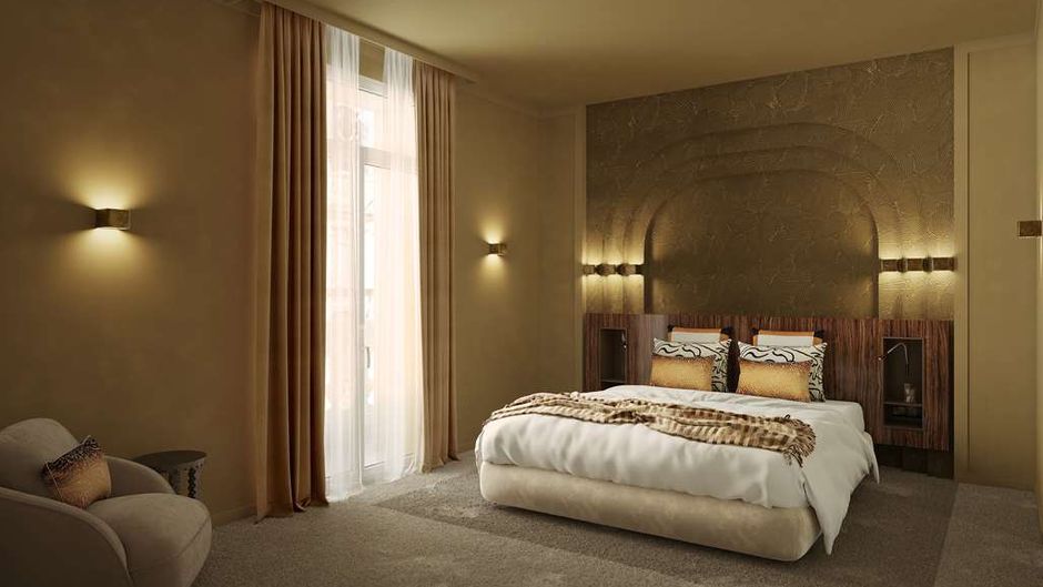 Gounod Hotel Room