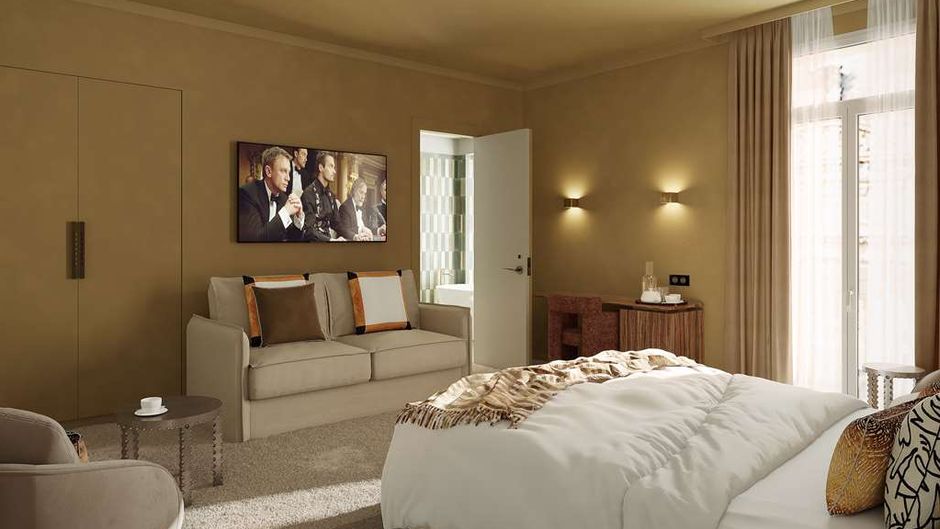 Gounod Hotel Room