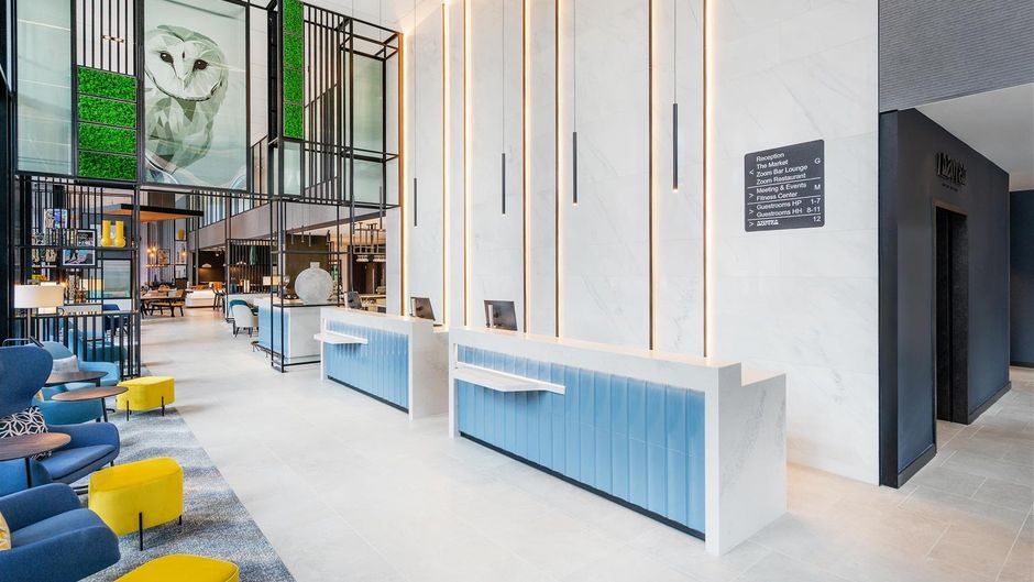 Hyatt House Leeds Lobby