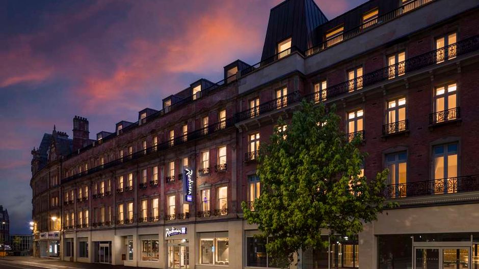 Radisson Blu Hotel, Sheffield Exterior