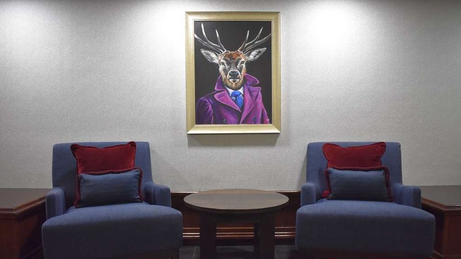 The Aberdeen Dyce Hotel Lobby