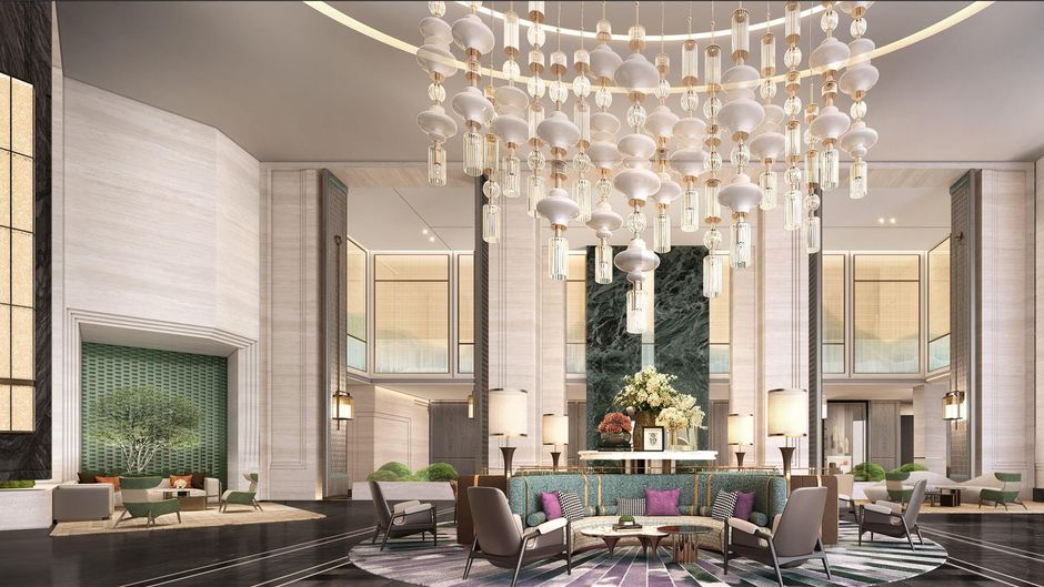 Huaqiao Hotel Lobby