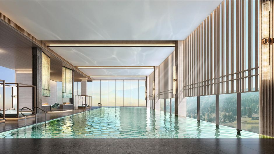 Huaqiao Hotel Pool
