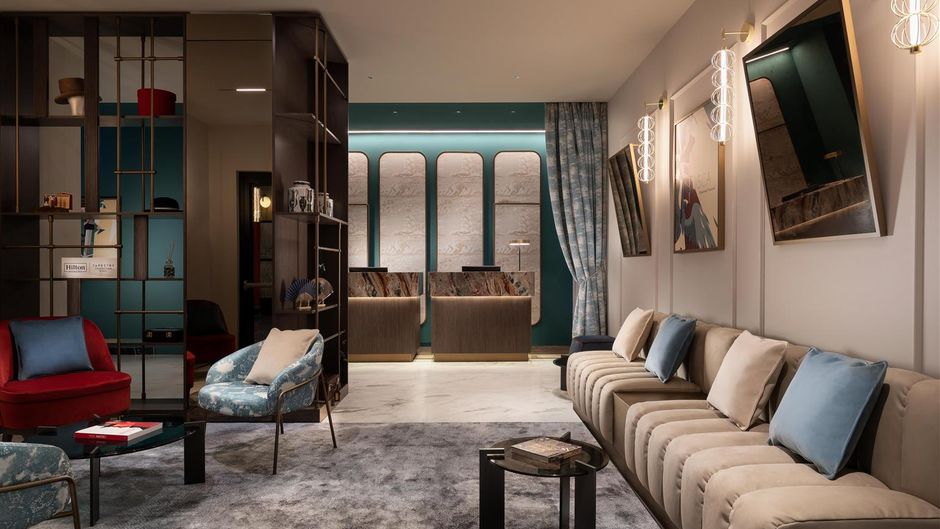 Puccini Hotel Milan Lobby