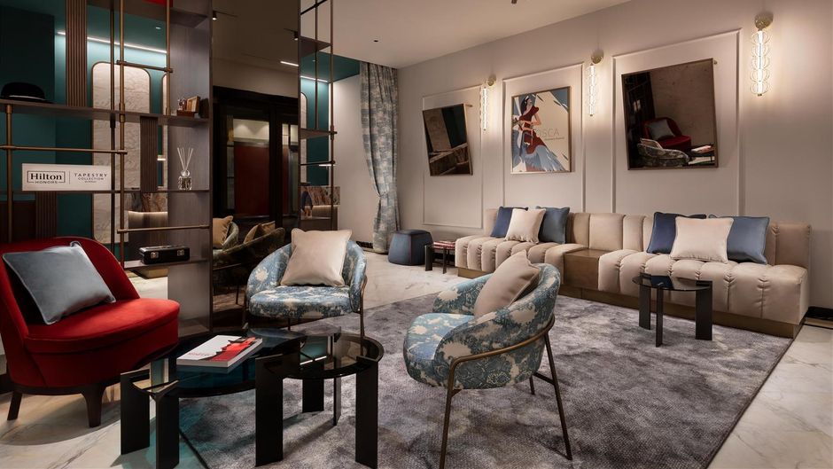 Puccini Hotel Milan Lobby