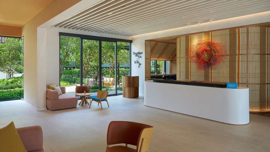 Hilton Garden Inn Rayong Lobby