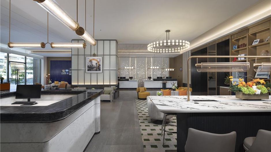 Hampton Ningbo Yinzhou City Center Lobby