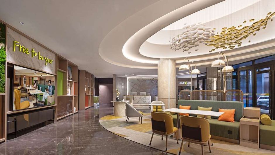 Home2 Suites Harbin Central Street Lobby