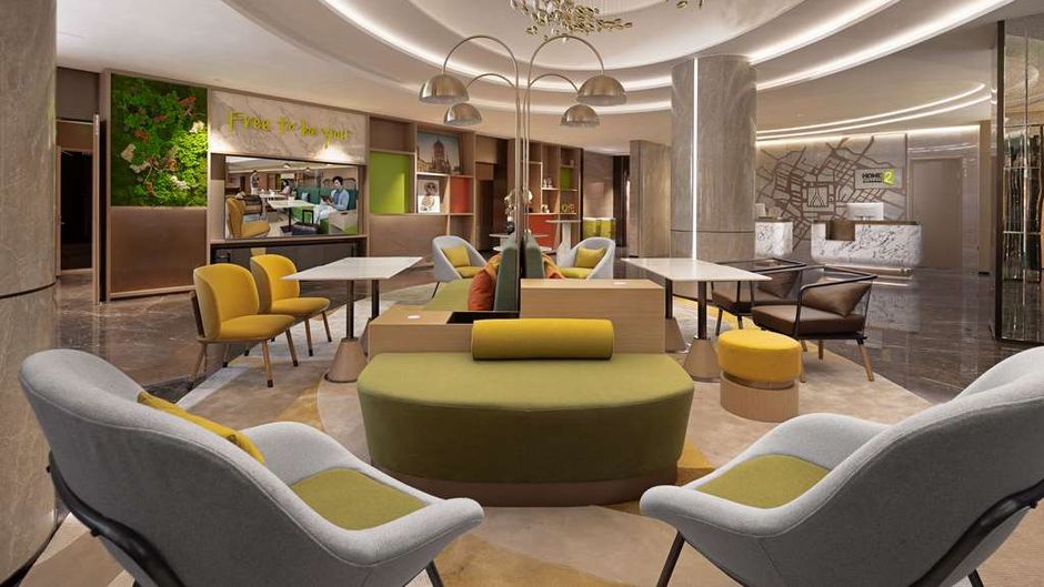 Home2 Suites Harbin Central Street Lobby