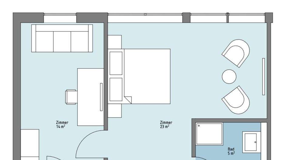 Hotel am Borsigturm Suite
