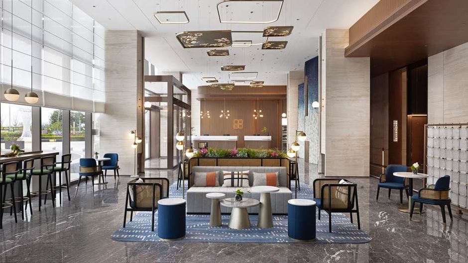 Hilton Garden Inn Haibin Blvd Lobby