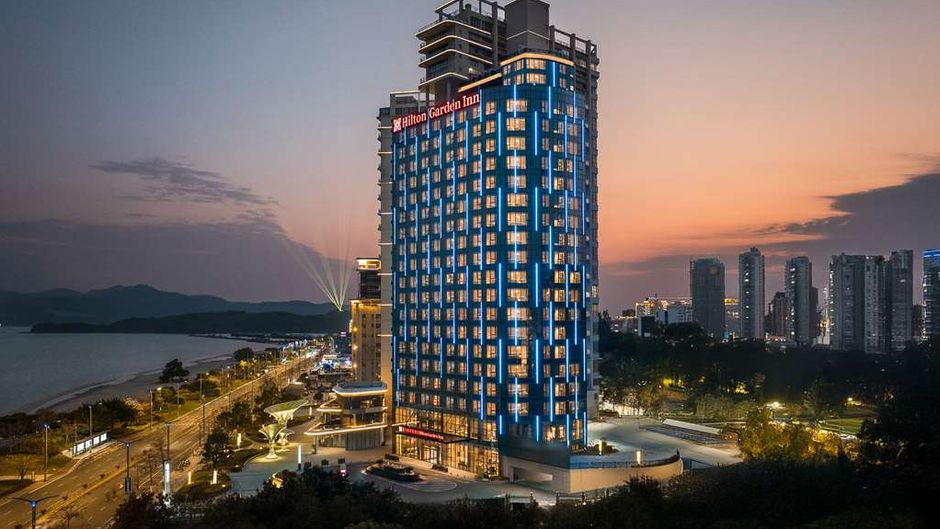 Hilton Garden Inn Haibin Blvd Exterior