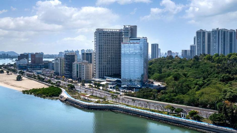 Hilton Garden Inn Haibin Blvd Exterior