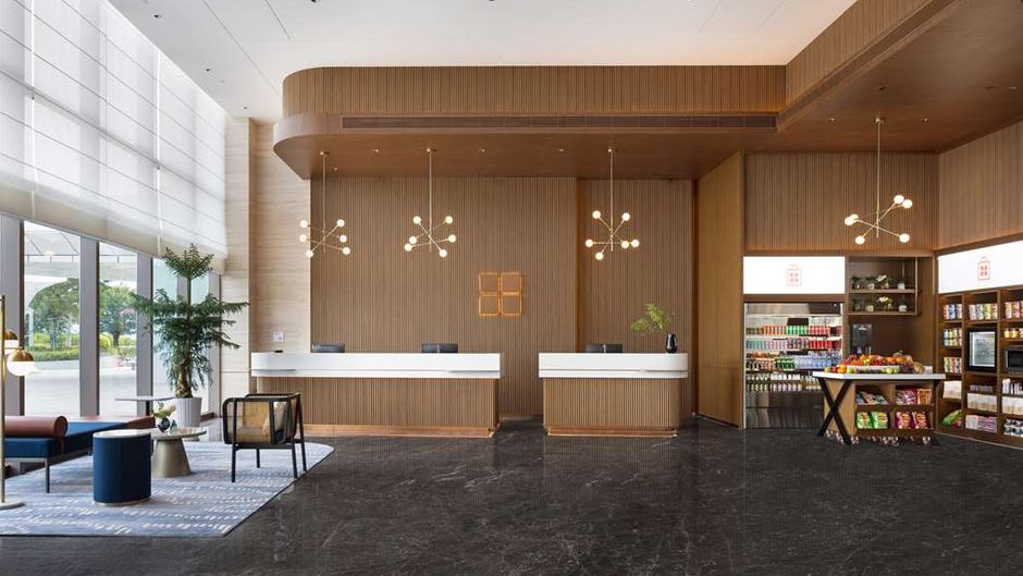 Hilton Garden Inn Haibin Blvd Lobby