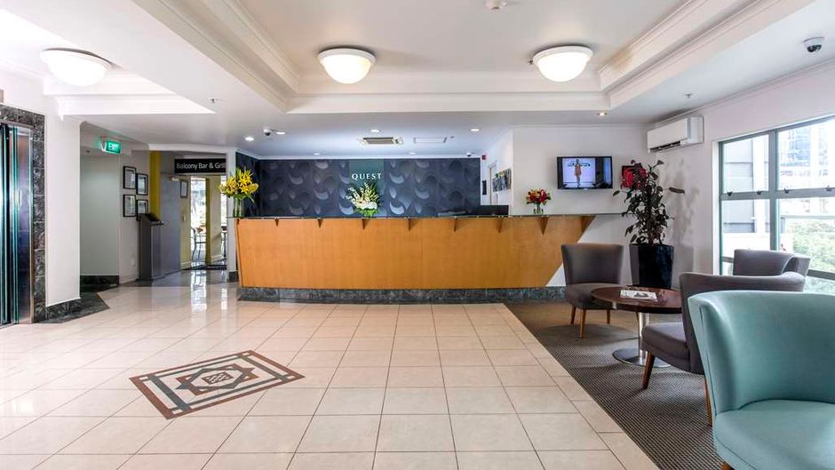 Quest Auckland Hotel Lobby