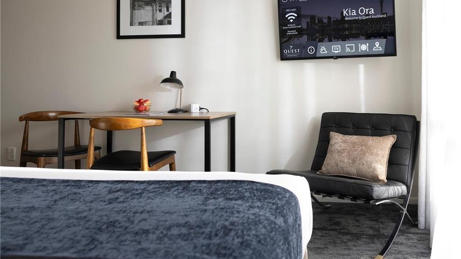 Quest Auckland Hotel Room