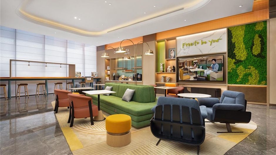 Home2 Suites Qingdao West Coast Lobby