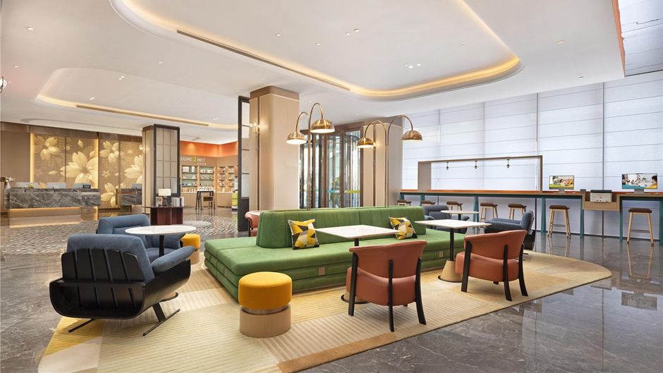 Home2 Suites Qingdao West Coast Lobby