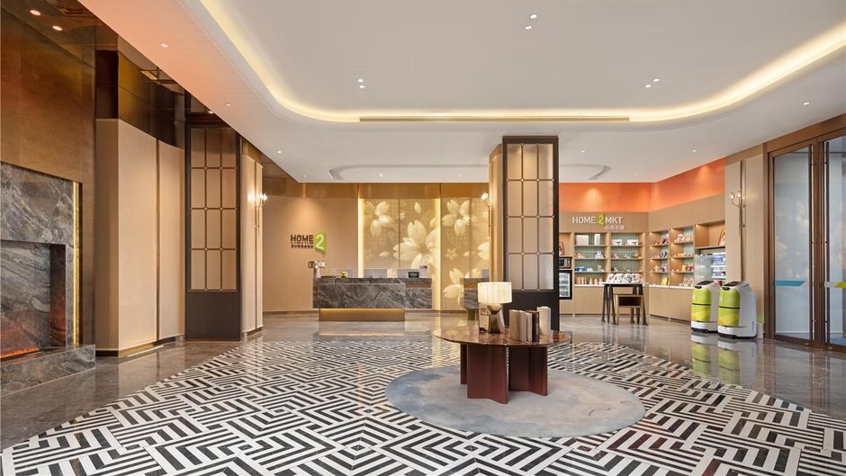 Home2 Suites Qingdao West Coast Lobby