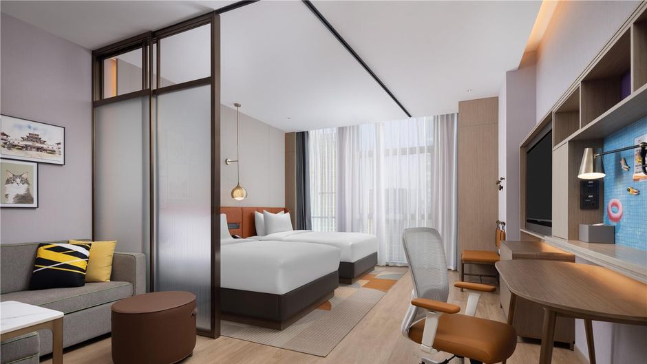 Home2 Zhengzhou East Railway Station Room