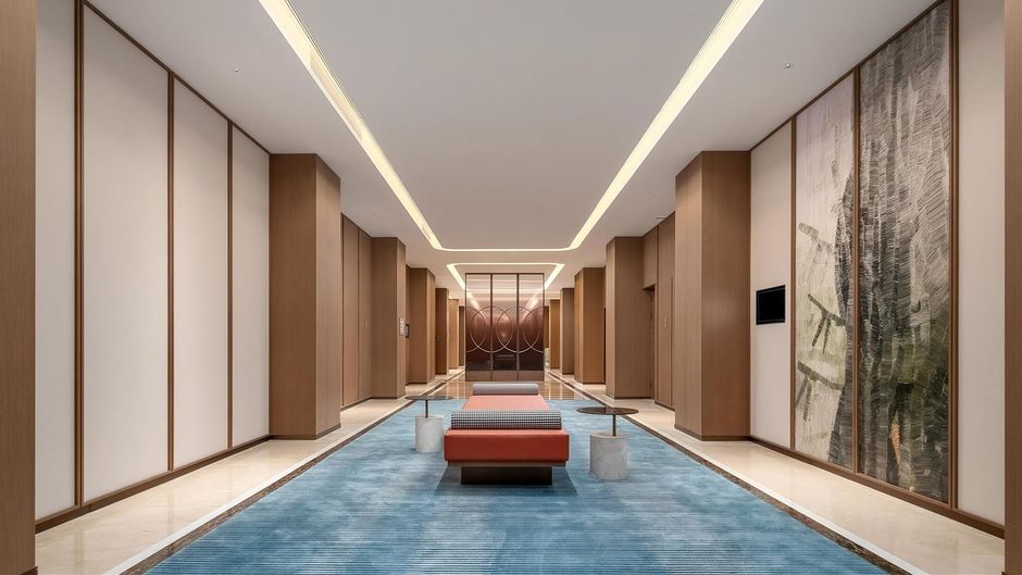 Hilton Garden Inn Tianjin Jinnan Lobby