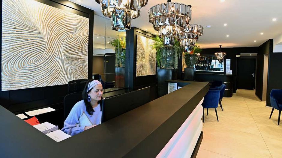 Hotel des Quatrans Lobby