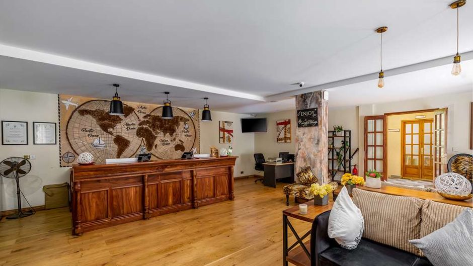 The Emin Pasha Hotel Lobby