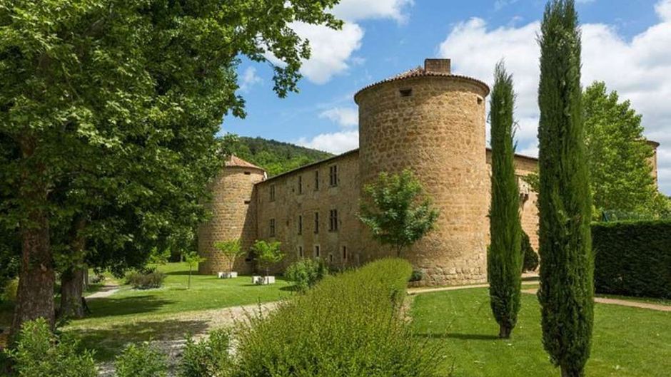Chateau des Ducs de Joyeuse Exterior