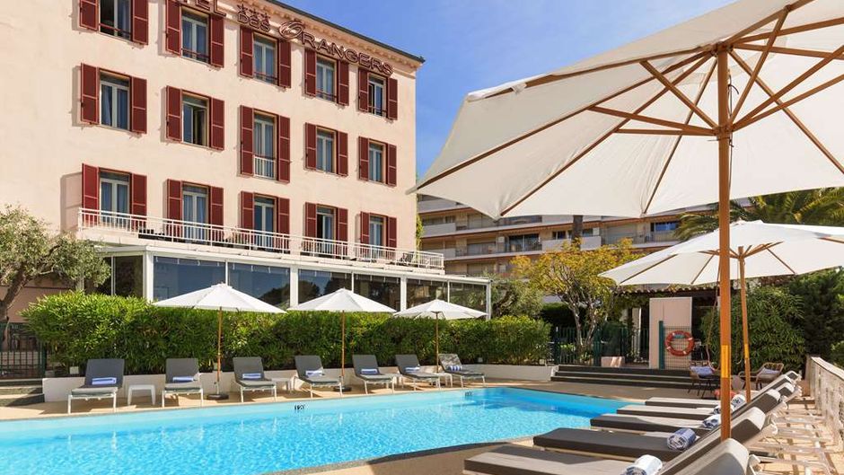Hotel des Orangers Pool