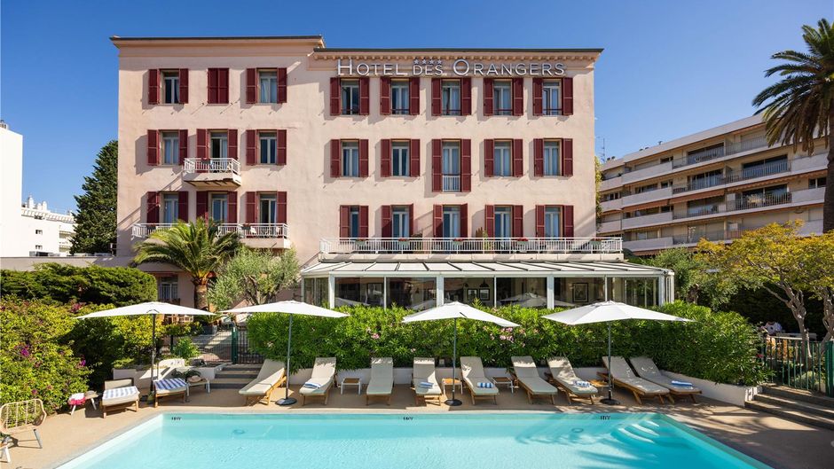 Hotel des Orangers Pool