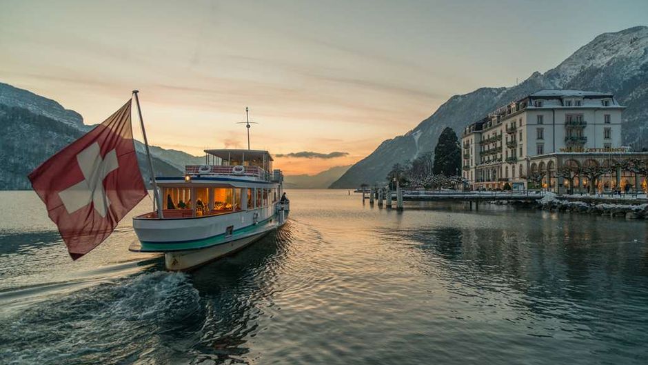 Seehotel Waldstatterhof Brunnen Exterior
