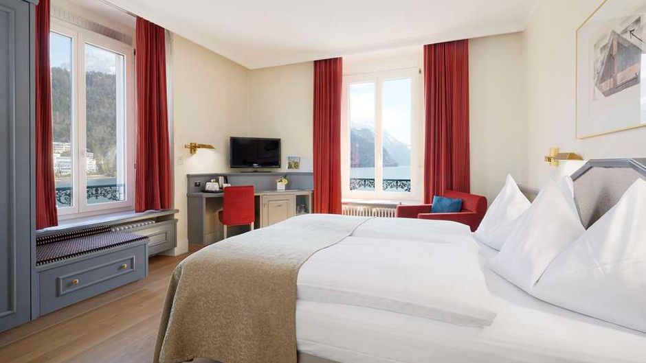 Seehotel Waldstatterhof Brunnen Room