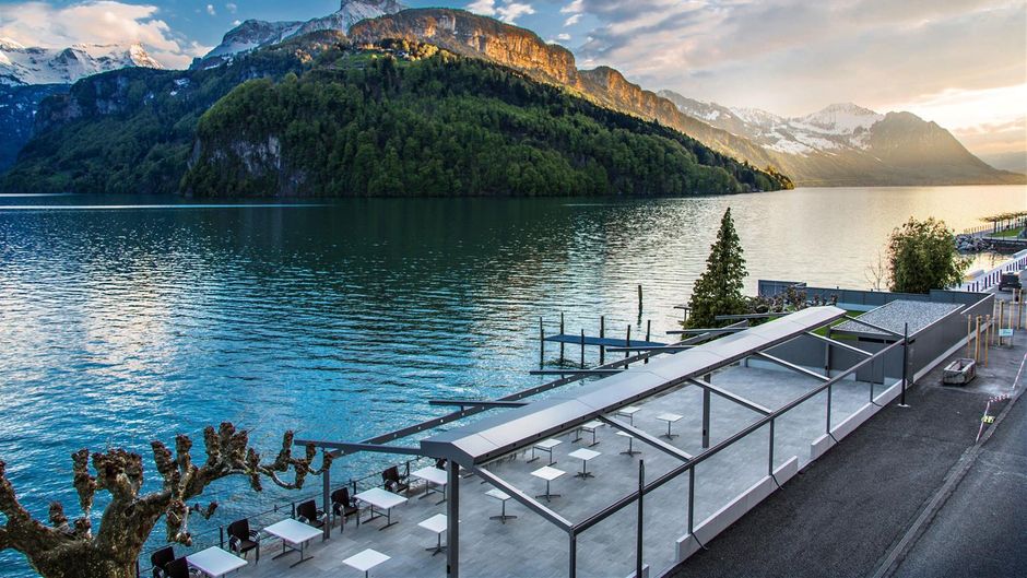 Seehotel Waldstatterhof Brunnen Exterior