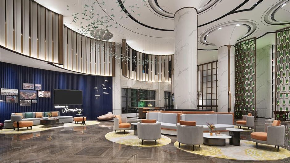Hampton Inn Nanyang Jiangying Airport Lobby