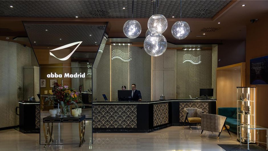 Abba Madrid Hotel Lobby