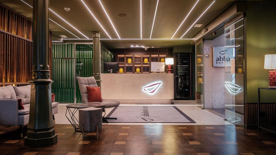 Abba Santander Hotel Lobby