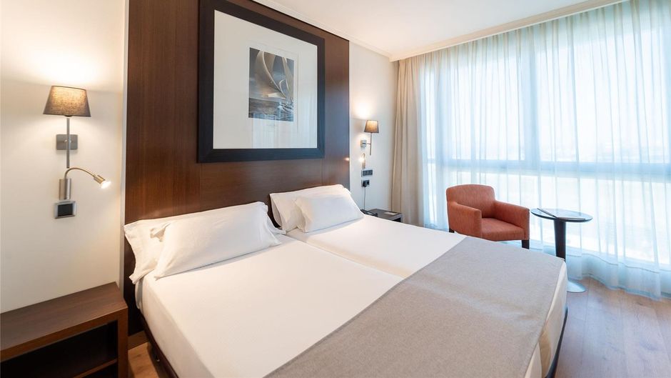 Abba Playa Gijon Hotel Room