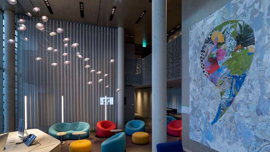b'mine hotel Duesseldorf Lobby
