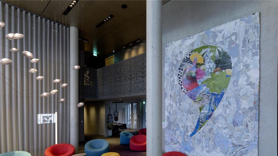 b'mine hotel Duesseldorf Lobby